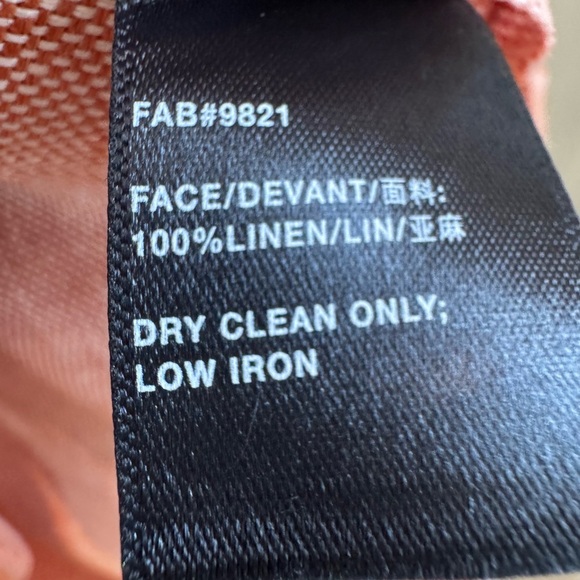 Lafayette 148 NY 100% Linen Belted Shirtdress XL - Picture 10 of 12